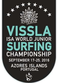 Logo Vissla ISA world Junior