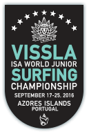 Logo Vissla ISA world Junior